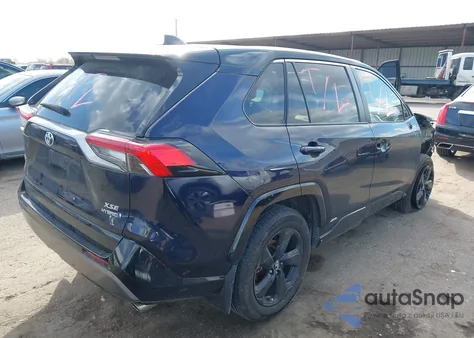 2020 Toyota Rav4 Hybrid Xse from USA, damaged, VIN 2T3EWRFV2LW098315